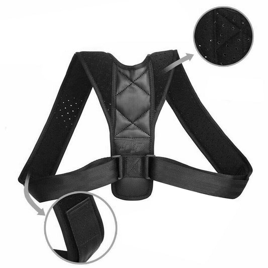 Posture Clavicle Support Corrector Back Straight Shoulders Brace Strap