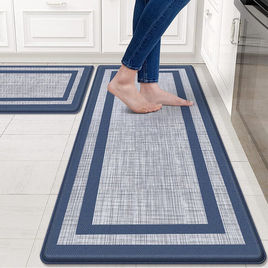 COMFEYA 2 Pack Non-Skid Waterproof Kitchen Mat