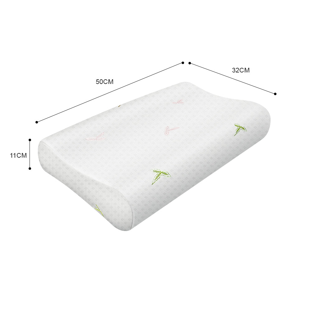 COMFEYA Cooling & Ventilated Gel Memory Foam Pillow