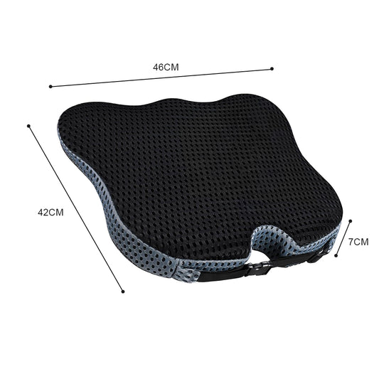 COMFEYA Car Wedge Seat Cushion for Enhanced Driving Comfort and Visibility
