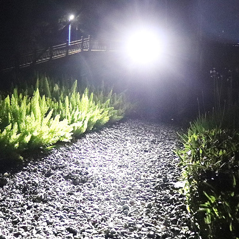 Waterproof LED Light Keychain Torch Lamp Flashlight USB Rechargeable