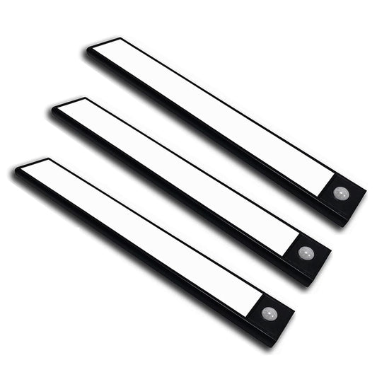 LED Motion Sensor Under Closet Cabinet Light Rechargeable Magnetic Dimmable Lamp