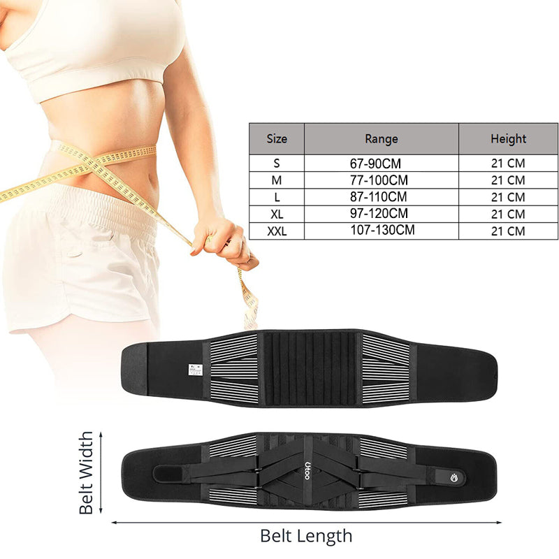 Breathable and Stretchable Pain Relief Lower Back Posture Support Braces