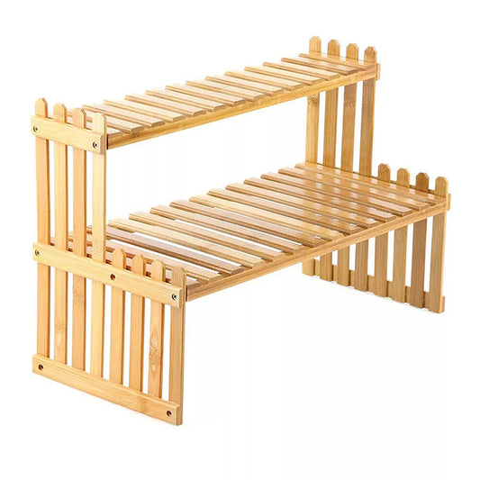 Plant-Inspired Multi-Level Storage Rack for Indoor or Balcony Areas