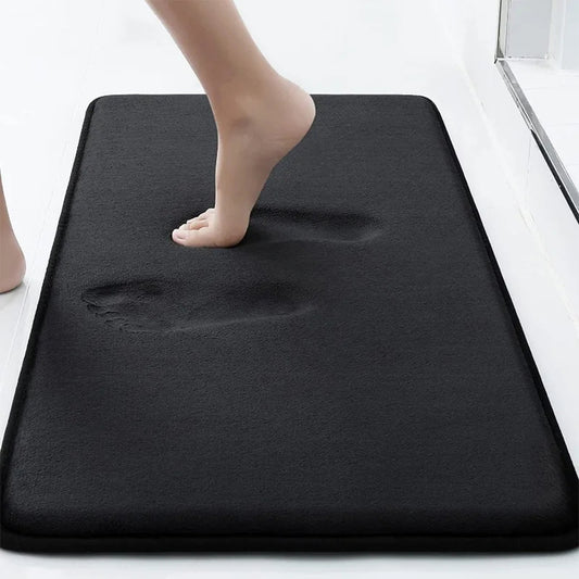 Super Absorbent Memory Foam Floor Mat Non-Slip Bathroom Rug