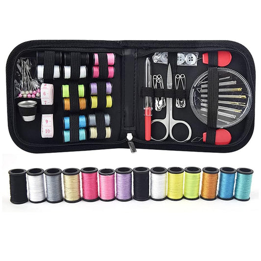 68/98Pcs Sewing Kits DIY Multi-function Sewing Box Set for Hand Quilting