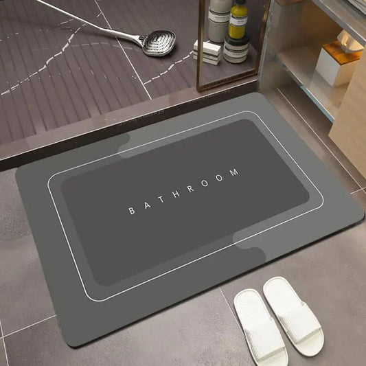 Super Absorbent and Anti-Skid Bathroom Mat