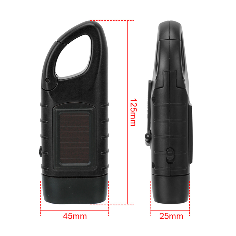 Rechargeable & Self-Powered Torch for Outdoor Activities