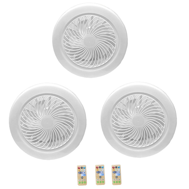 Modern Nordic 2-in-1 Ceiling Fan Light with Remote Control