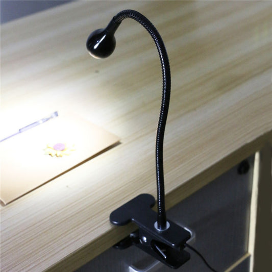 Flexible USB Power Reading Book Light With Holder Clip