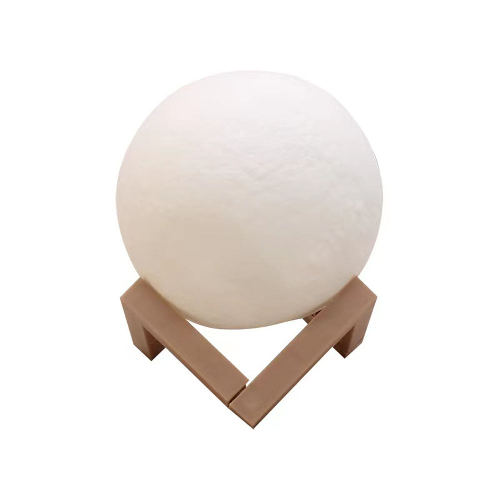 Moon Lamp LED Night Light Battery Powered With Plastic Stand