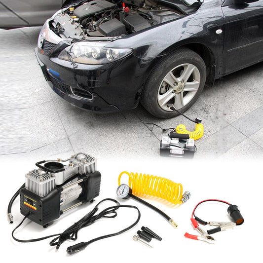 12V 150PSI Car Air Compressor Portable Tyre Deflator Inflator Pump 4WD Car Truck