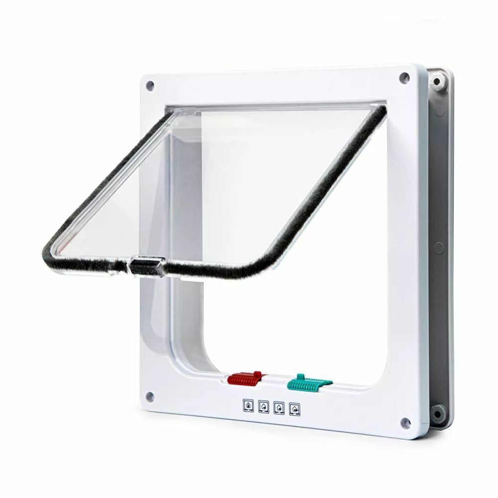 4 Way Lockable Pet Door for Cats and Dogs