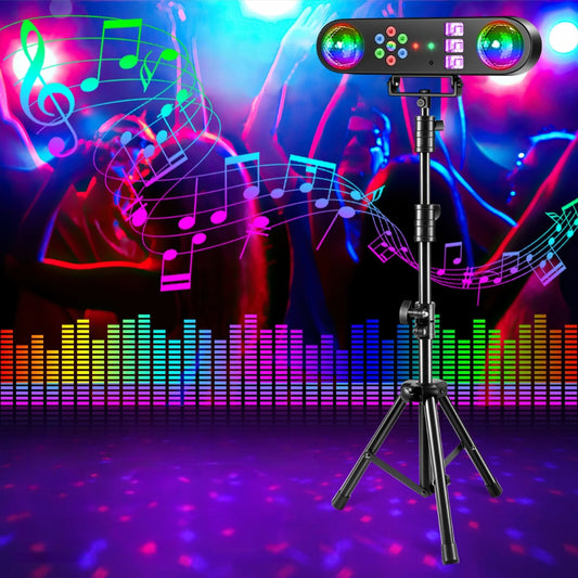 5-in-1 Bracket Effect Light Mobile Stage Lighting System