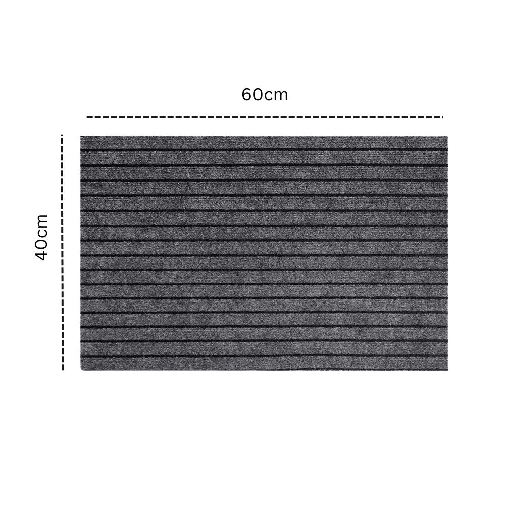 Modern Minimalist Square Floor Mat Durable Non Slip Indoor Outdoor Use