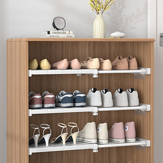 Nail Free Retractable Storage Partition Layers Board for Wardrobe Storage Kitchen and Bathroom Shelf Dormitory Dividers