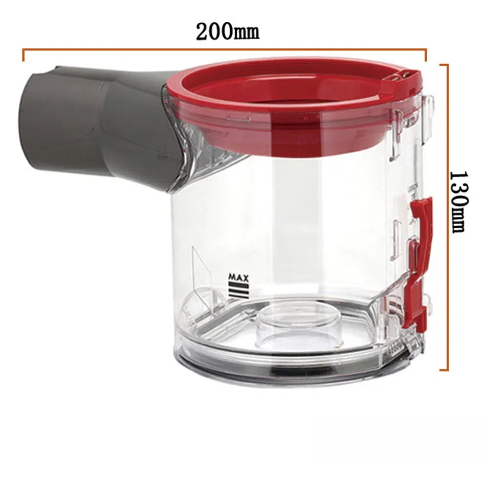 Premium Dust Bucket for Dyson V7 V8 Vacuum Cleaner with Seal Cover