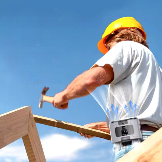 Outdoor Portable Waist Fan Hanging Neck Fan