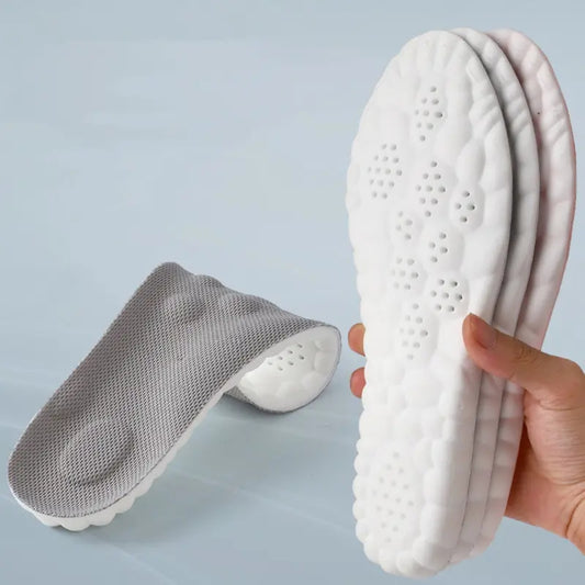 High Elasticity Latex Sport Insoles Soft Shoe Pads Orthotic Insoles