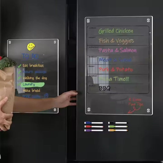 Magnetic Calendar Fridge Calendar Message Board Magnetic Dry Erase Board For Home