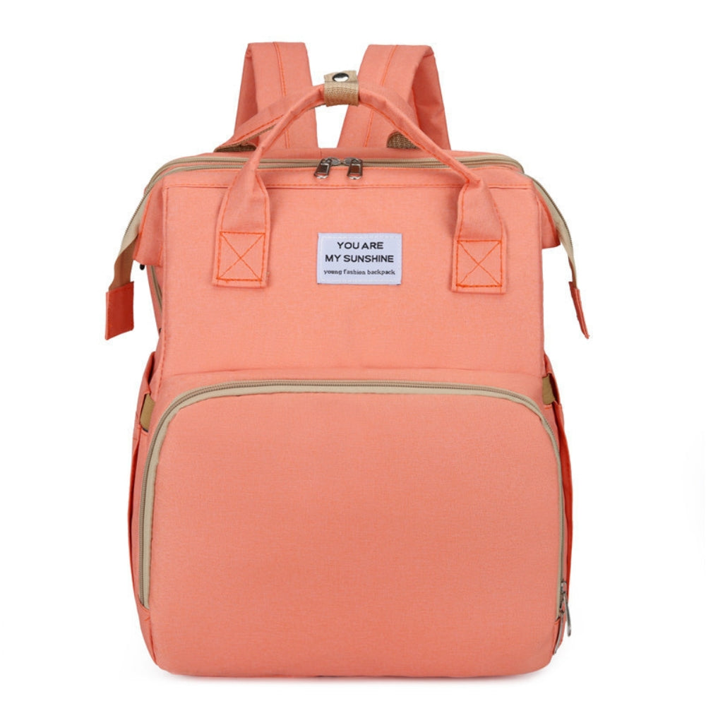 Foldable Diaper Bag with Changing Station Multifunction Portable Travel Back Pack