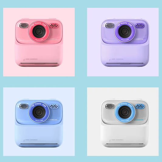 Kids Instant Camera 1080P HD Dual Lens Selfie Digital Camera