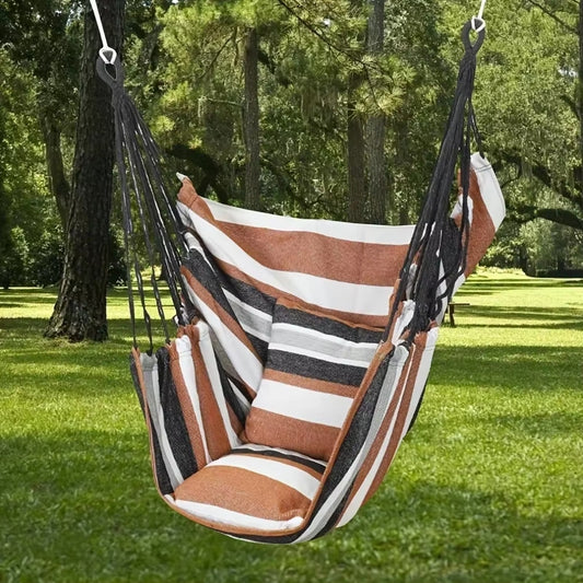 Outdoor Hammock Chair Canvas Swing Chair No Pillow Or Cushion Hammock