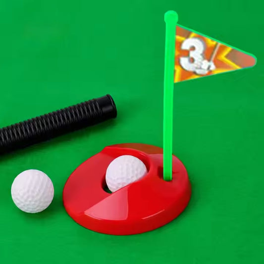 Mini Toilet Golf Toy Set Toilet Time Golf Game Set Golf Training
