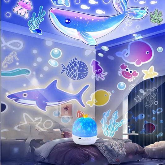 Ocean Starry Projector Small Night Light Constellation Projection Lamp