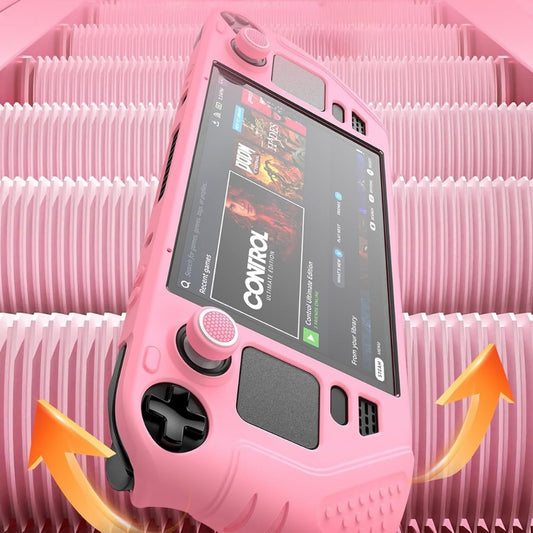 9in1 Protective Case Set For Steamdeck OLED Anti-slip Silicone Case