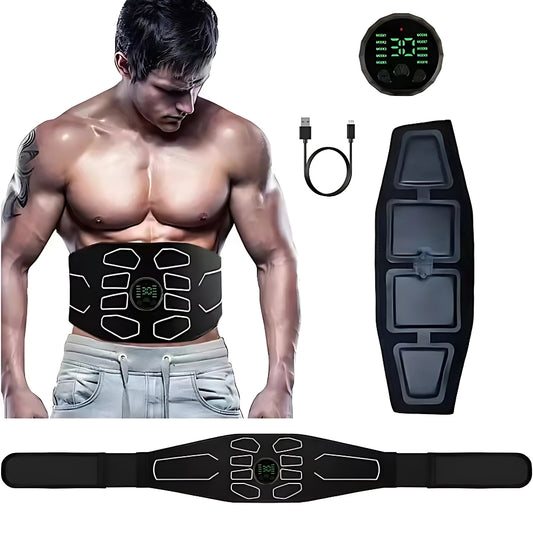 Abdominal Massager Waist Belt EMS Muscle Stimulator Device