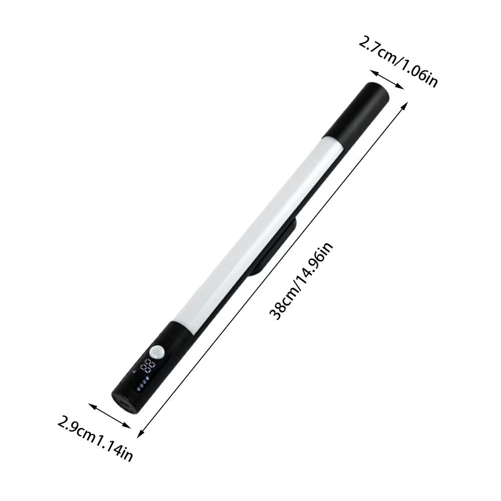 Motion Sensor Rechargeable LED Night Light with Digital Display