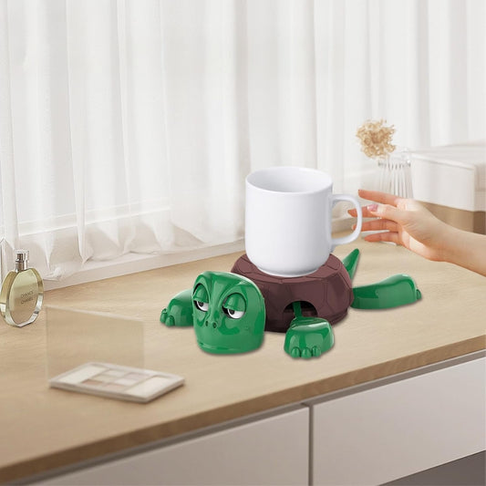 Panicked Turtle 3D Printed Funny Coaster Insulation Cup Pad Mug Holder