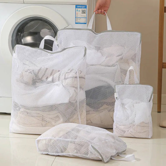 Reusable Mesh Laundry Bag for Washing Delicates and Clothing Care