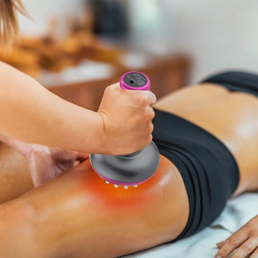 Rechargeable Guasha Massager with Heating and Body Shaping Function