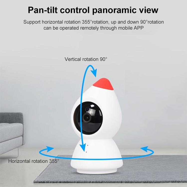 Wireless Hd Camera With Motion Detection & Night Vision - 2Mp Micro Sd Card-1915196613891067911