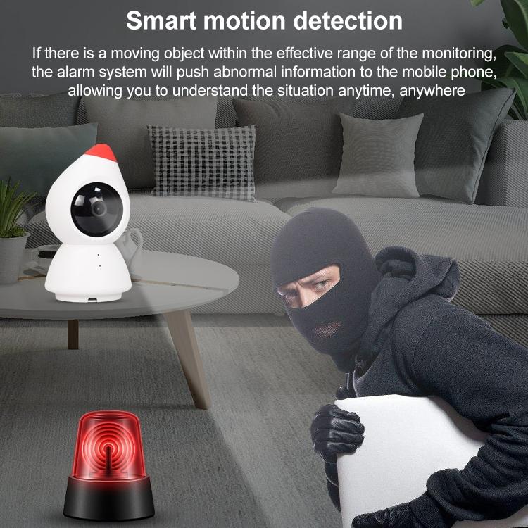 Wireless Hd Camera With Motion Detection & Night Vision - 2Mp Micro Sd Card-1915196613891067912