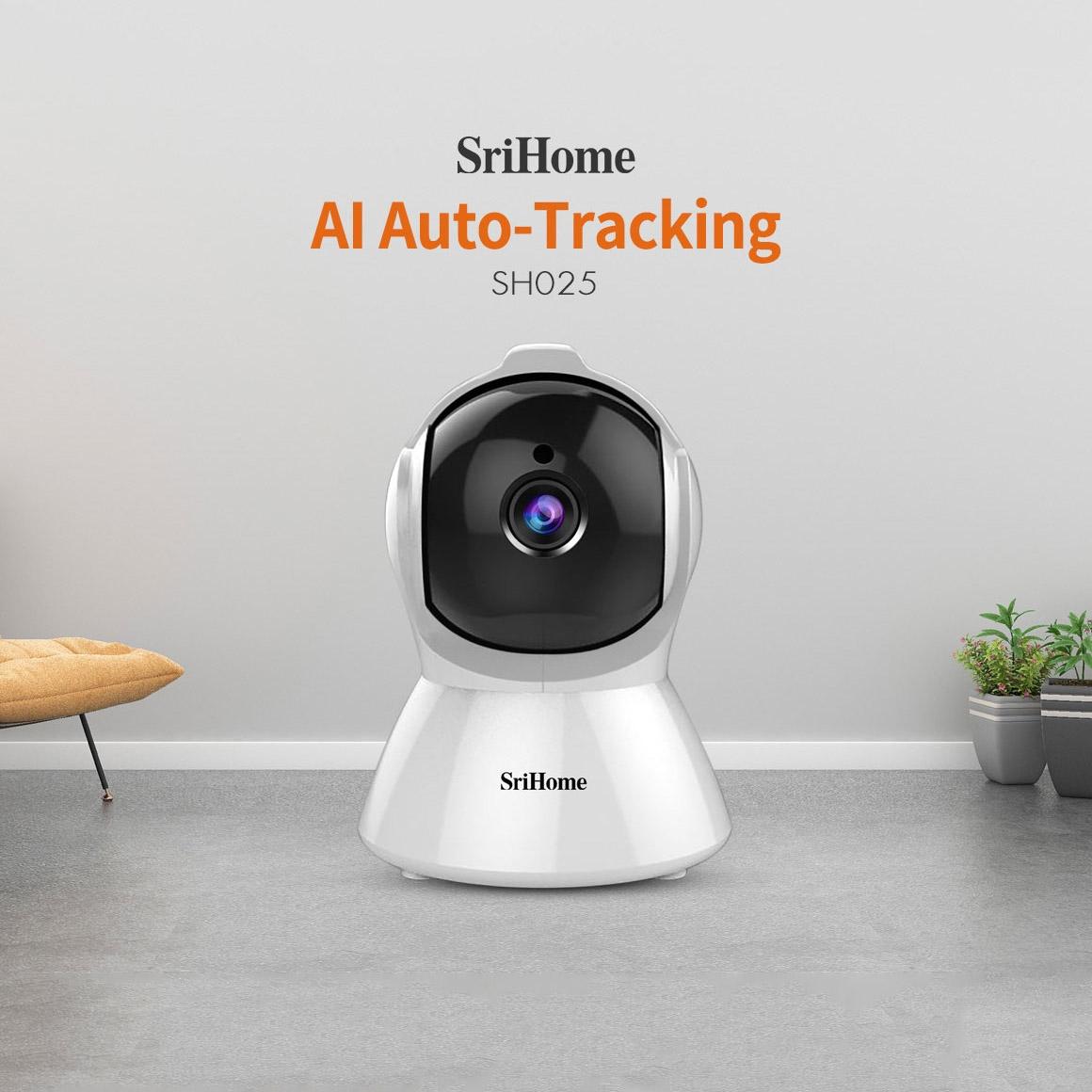 1080P Hd Ai Auto-Tracking Ip Camera With 2.0Mp Two-Way Audio Motion Detection Night Vision And Tf Card Support-1915196618991341577