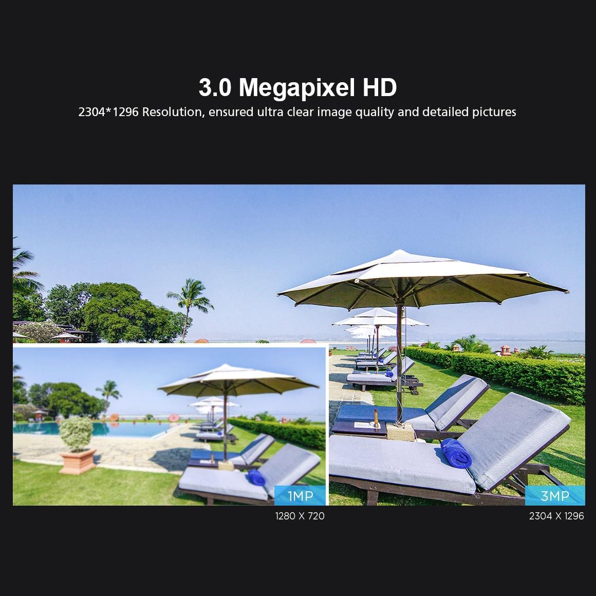 1296P Hd Ip Camera With 3.0Mp Two-Way Audio Motion & Humanoid Detection Full-Colour Night Vision Tf Card Support-1915196615883362313
