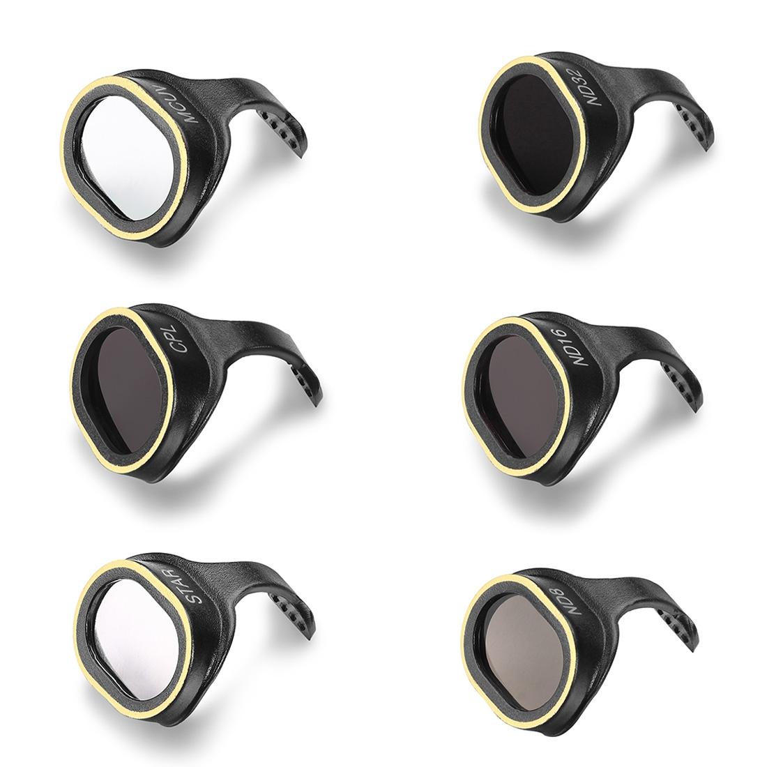 6-In-1 Hd Drone Lens Filter For Dji Spark - Star Effect Nd8 Nd16 Nd32 Mcuv Cpl-1915197477905108992