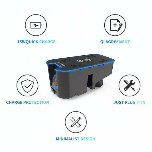 Wireless Charger For Volvo Xc60 / Xc90 - 15W-1915197508955541506