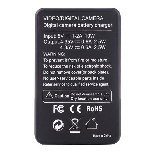 Lcd Screen Dual Batteries Charger For Gopro Hero5 With Displayed Capacity-1915197408371937282