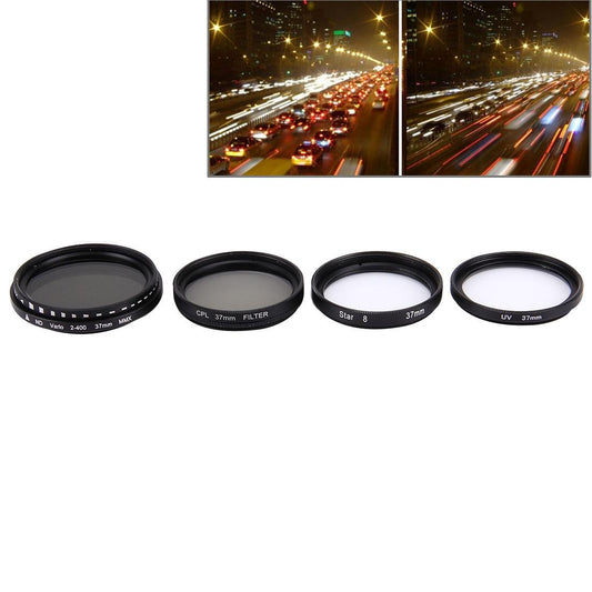 Professional 4-In-1 Lens Filter For Gopro And Xiaomi Action Cameras-1915197398116864002
