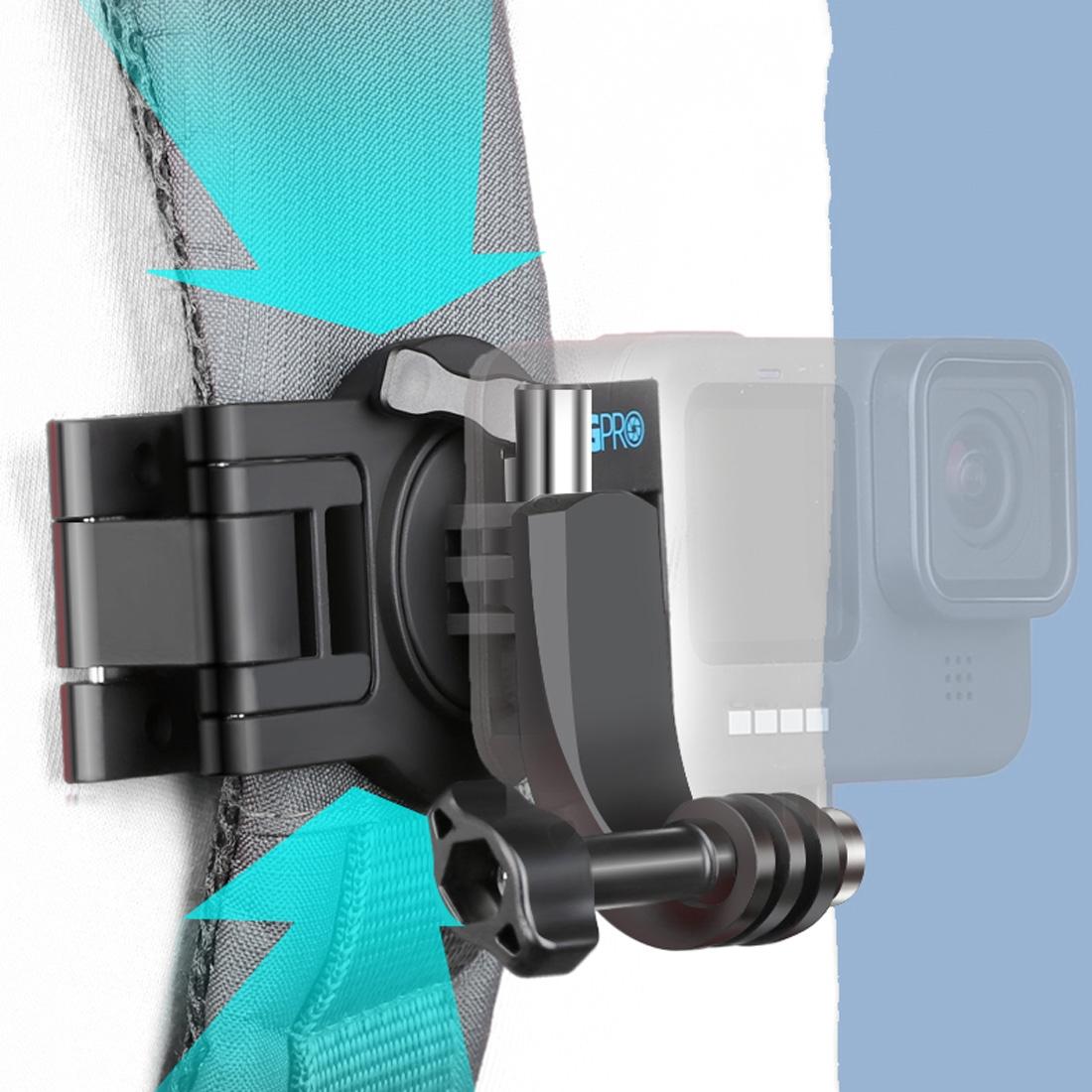 360 Degree Rotating Quick Release Backpack Strap Mount For Gopro Hero 12-1915196783915569152