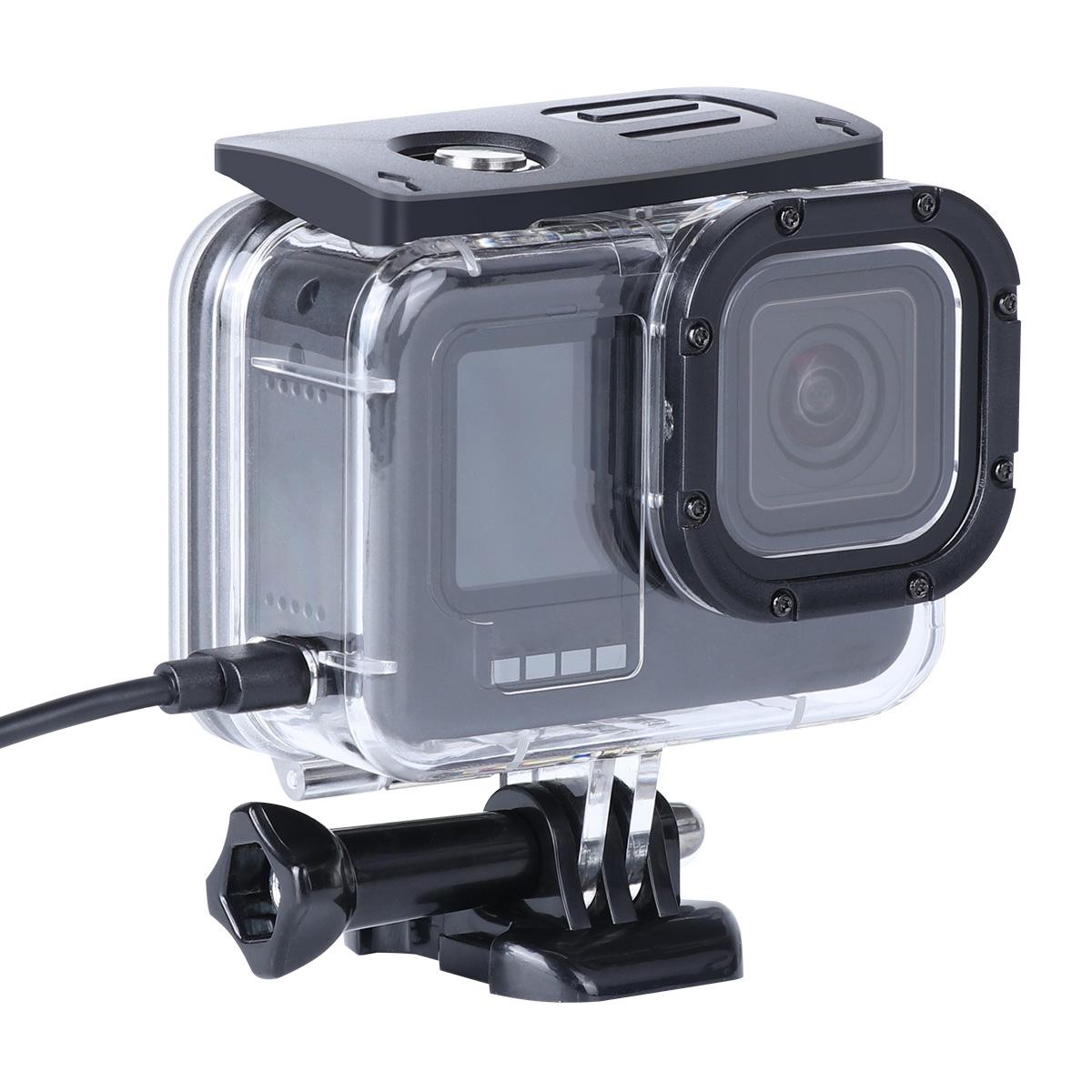 Gopro Hero10 Shockproof Case With Charging Hole And Mount-1915197687217655808