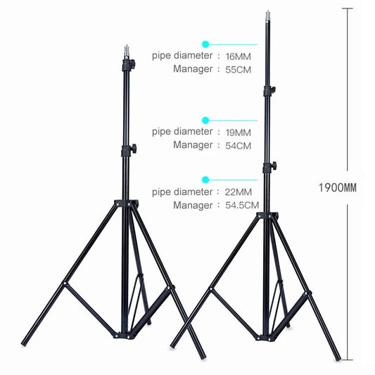 Portable 1.9M Studio Light Tripod - Oubao-1915197070592053250