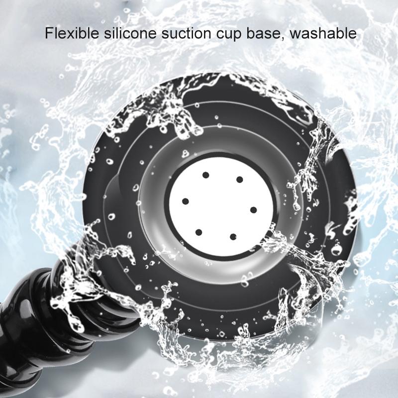 Flexible Suction Cup Mount With Phone Clamp - 1 / 4 Jaws-1915196489504788486