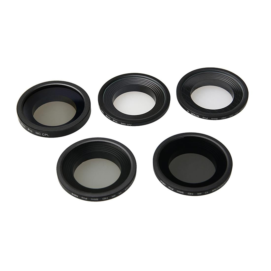 34Mm Pro Lens Filter For Xiaomi Xiaoyi Yi Ii 4K Action Camera - Cpl Uv Nd4 Nd2 Star 6-1915198377994358784