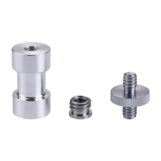 3-In-1 Screw Adapter Kit 1 / 4 & 3 / 8 Male To 1 / 4 & 3 / 8 Female-1915198320532393986