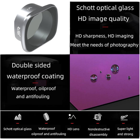 Aluminum Alloy Frame Lens Filter For Dji Fpv-1915197571370979330